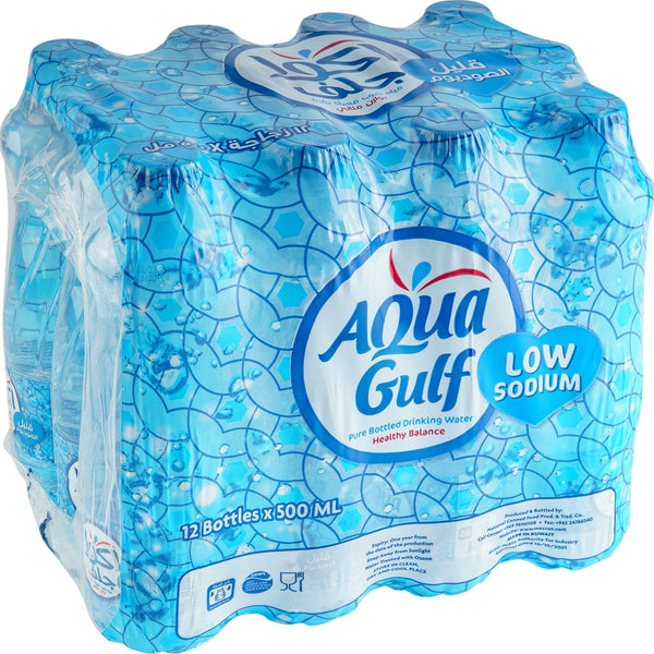Aqua Gulf Low Sodium Drinking Water 12X500ml - Pinoyhyper