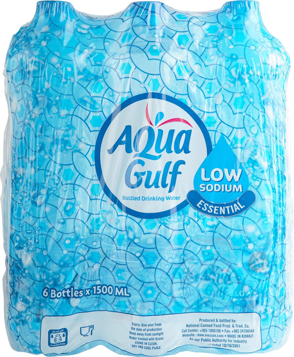 Aqua Gulf Low Sodium Drinking Water 6X1.5L - Pinoyhyper