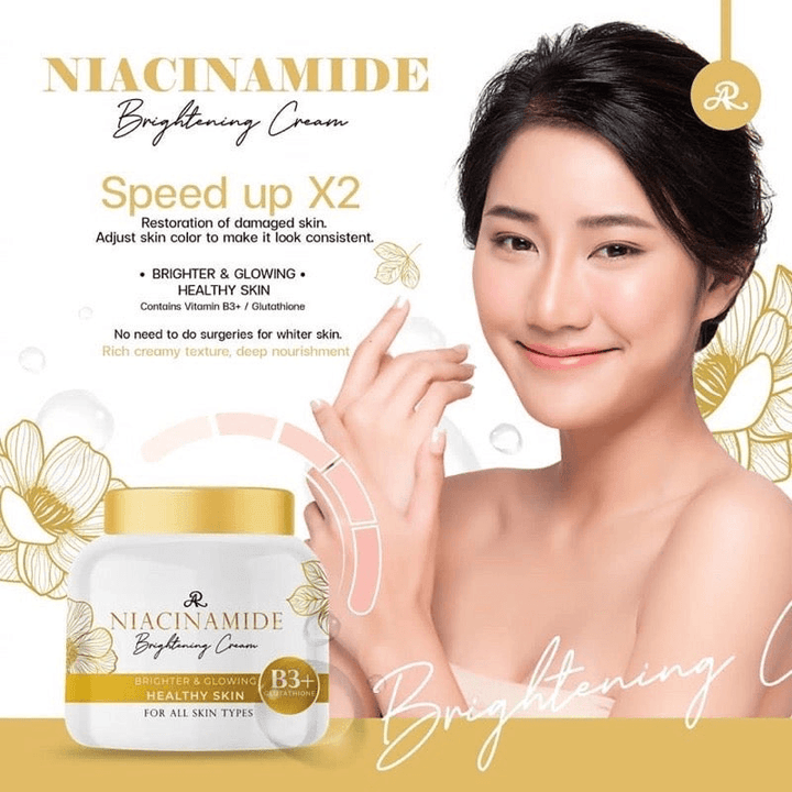 AR Niacinamide Brightening Cream For Face & Body - 200ml - Pinoyhyper