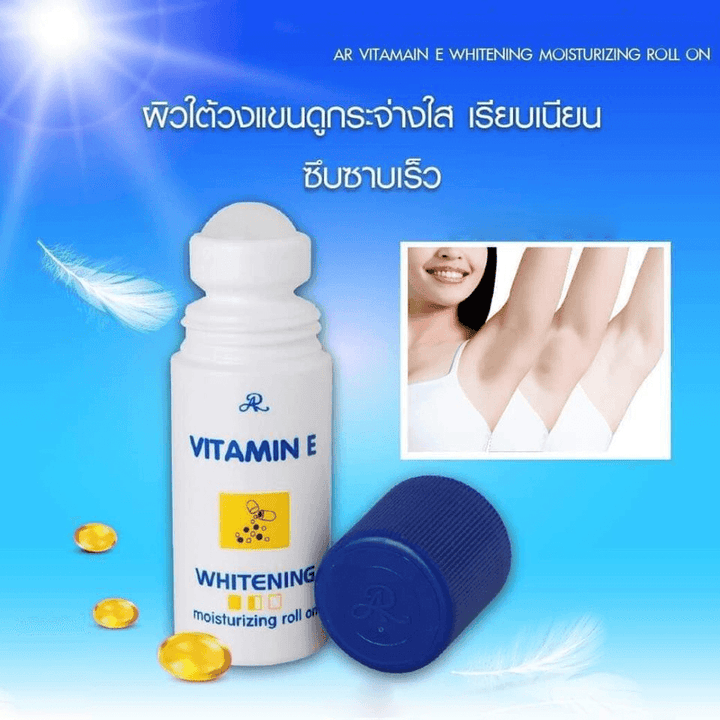 AR Vitamin E Whitening Moisturizing Roll On - 75ml - Pinoyhyper