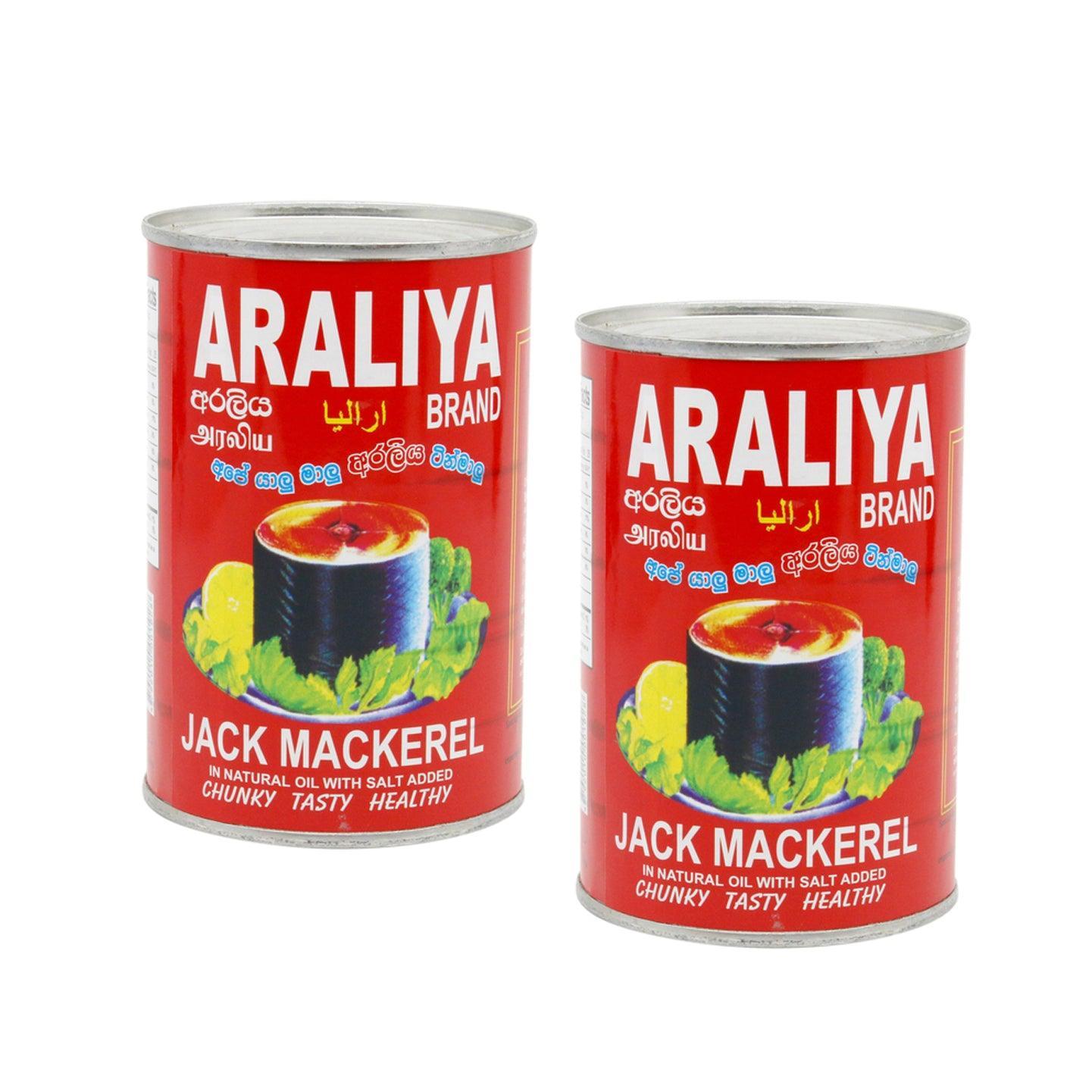 Araliya Jack Mackerel Tin - 425g × 2Pcs - Pinoyhyper