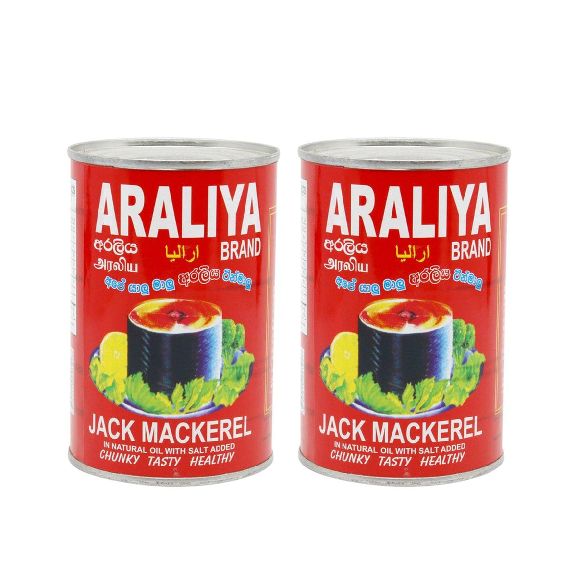Araliya Jack Mackerel Tin - 425g × 2Pcs – Pinoyhyper