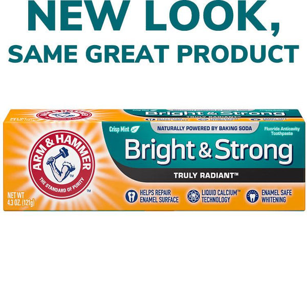 ARM & HAMMER Bright & Strong Truly Radiant Toothpaste - 121g - Pinoyhyper