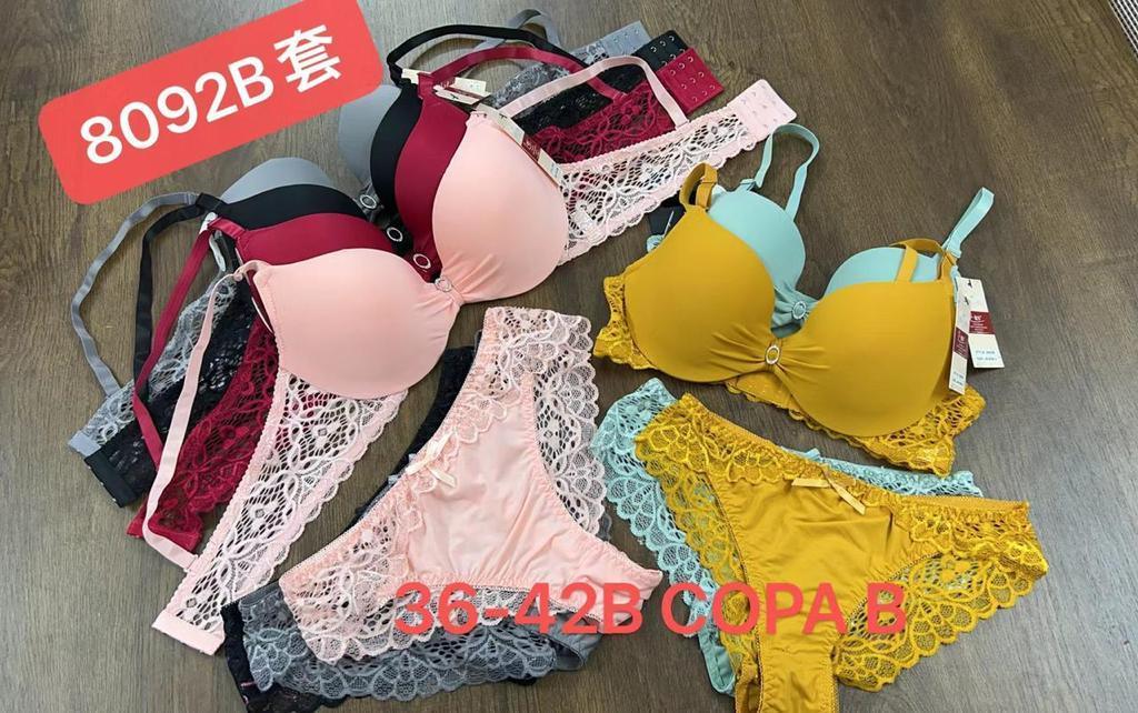 Asia Lingerie Bra and Panty Set - 8092B - Pinoyhyper