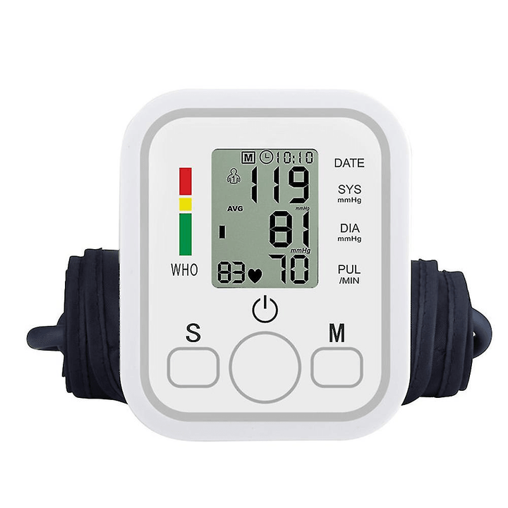 Automatic Digital Upper Arm Blood Pressure Monitor Meter Machine - Pinoyhyper