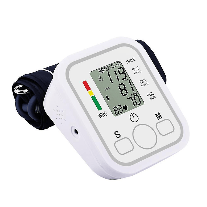 Automatic Digital Upper Arm Blood Pressure Monitor Meter Machine - Pinoyhyper