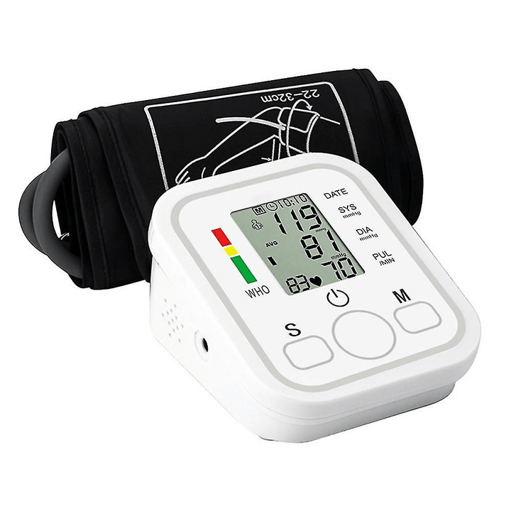 Automatic Digital Upper Arm Blood Pressure Monitor Meter Machine - Pinoyhyper