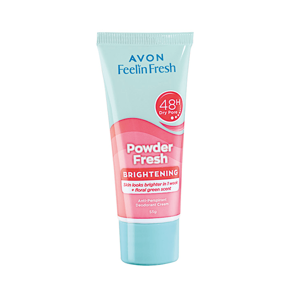 Avon Feelin Fresh Powder Fresh Anti-Perspirant Deo Cream - 55g - Pinoyhyper