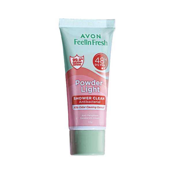 Avon Feelin Fresh Powder Light Anti-Perspirant Deo Cream - 55g - Pinoyhyper