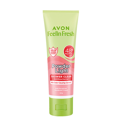 Avon Feelin Fresh Powder Light Anti-Perspirant Deo Cream - 60g - Pinoyhyper