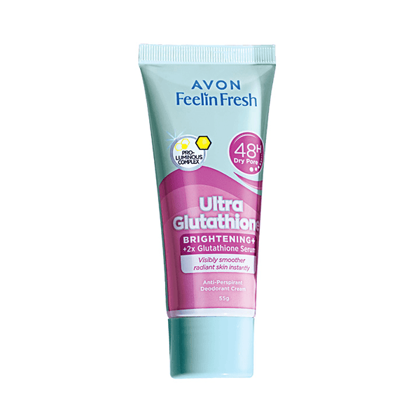 Avon Feelin Fresh Ultra Glutathione Anti-Perspirant Deo Cream - 55g - Pinoyhyper