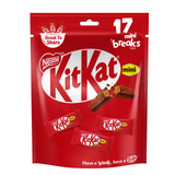 Nestle KitKat Mini Breaks Chocolate Bars - 17Pcs × 13.5g (229.5g)