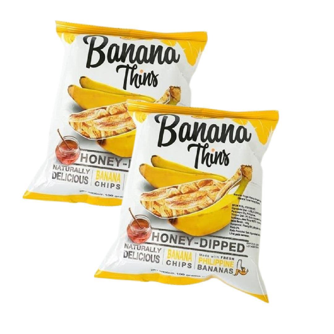 Banana Chip Thins 100g - Leslies x 2 Pcs - Pinoyhyper