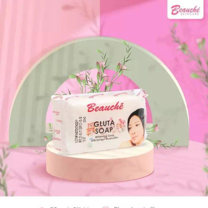 Beauche Gluta Whitening Soap With Songyi Mushroom - 150gm - Pinoyhyper