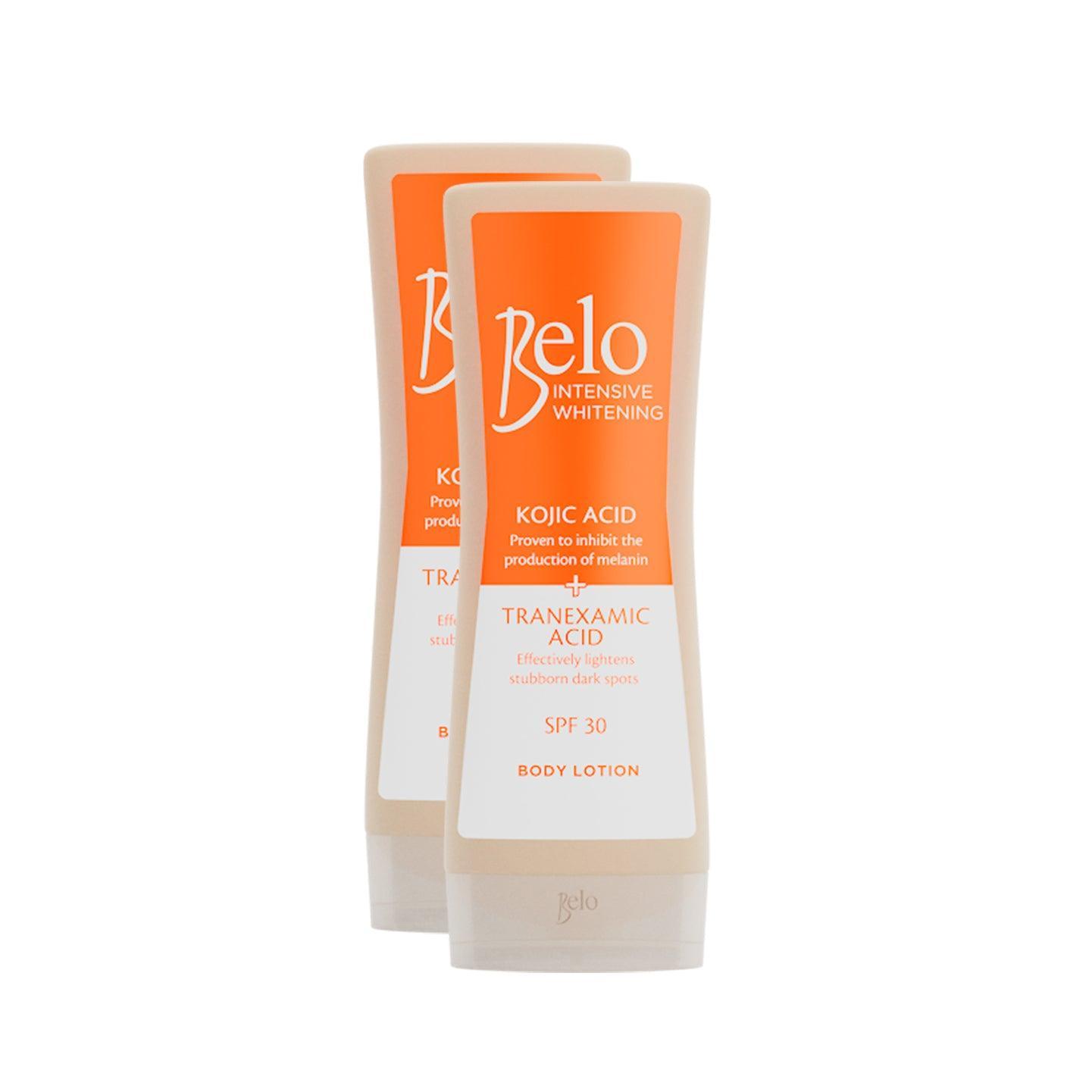 Belo Intensive Whitening Kojic Acid Body Lotion 100ml (1+1) Offer