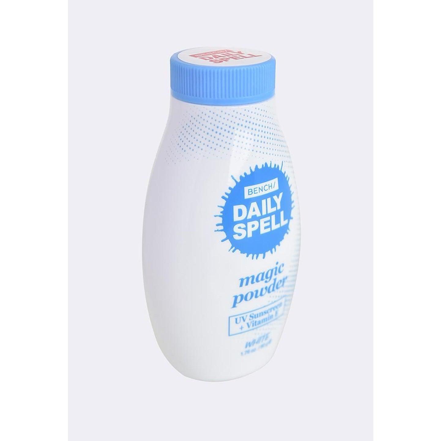 Bench Daily Spell White UV Sunscreen + Vit E Magic Powder - 50g ...