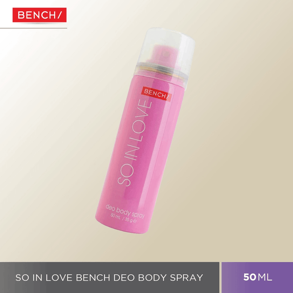 Bench So in Love Body Spray - 50ml - Pinoyhyper
