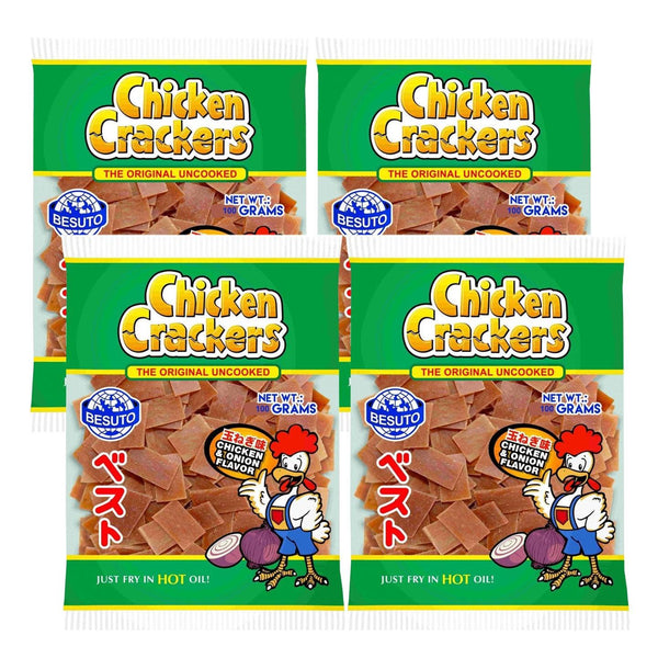 Besuto Chicken Crackers -100gm (3+1) Offer - Pinoyhyper