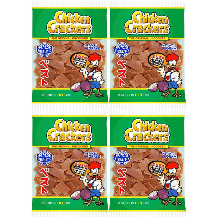 Besuto Chicken Crackers -100gm (3+1) Offer - Pinoyhyper