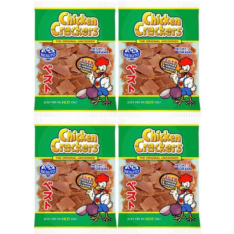 Besuto Chicken Crackers -100gm (3+1) Offer - Pinoyhyper