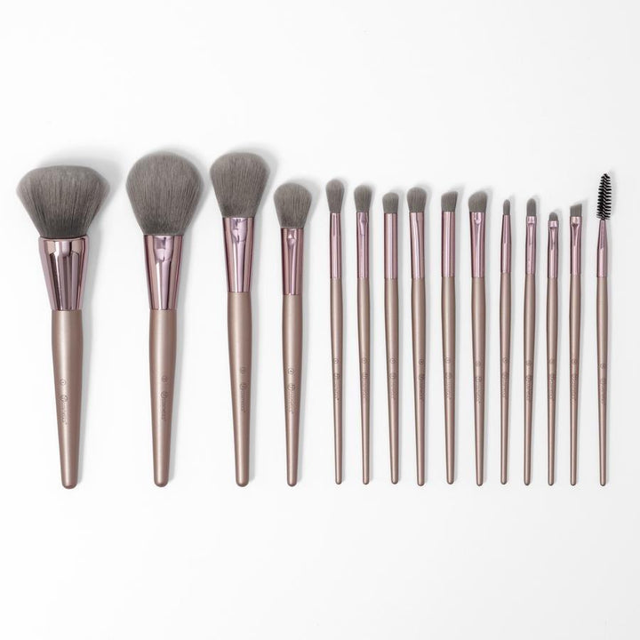 BH Cosmetics Lavish Elegance 15 piece Brush Set With Cosmetic Bag - Pinoyhyper