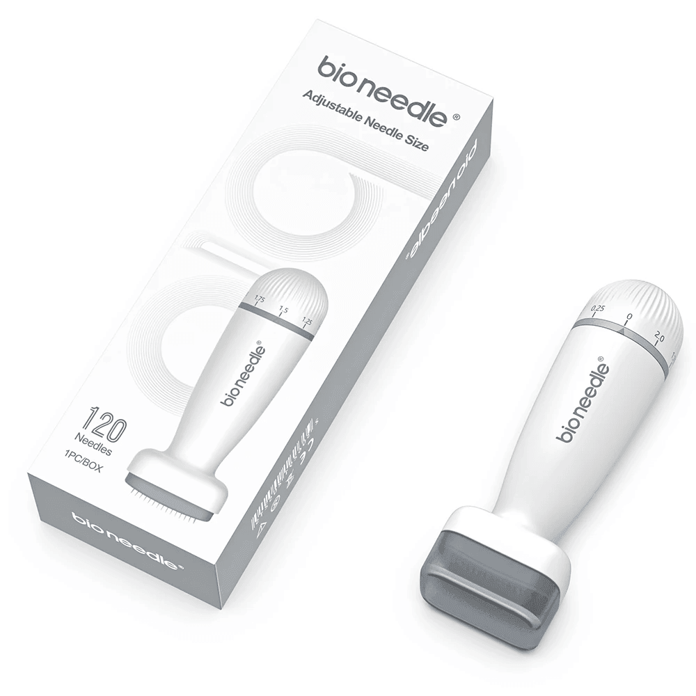 INCELLICE Derma Stamp Adjustable, Dermastamp 0-3,0 mm 140 Titane Microneedling Stamp pour le INCELLICE Derma Stamp Adjustable, Dermastamp 0-3,0 mm 140 Titane Microneedling Stamp pour le