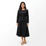 Lady Guoguo Women’s Button Front Linen Dress - HY001