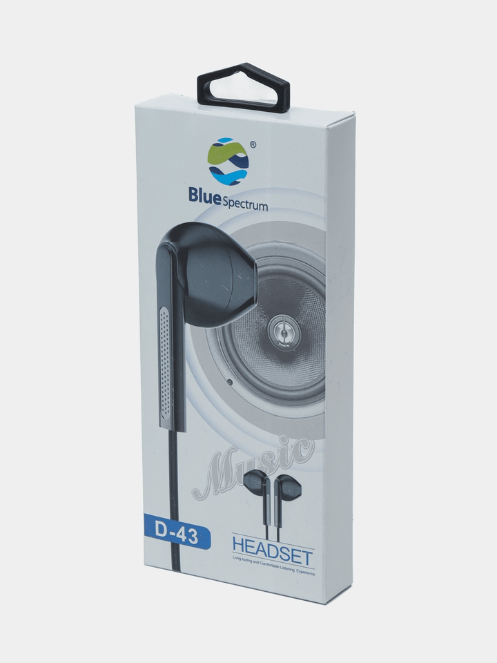 Blue Spectrum Stereo Headset D-43 - Pinoyhyper