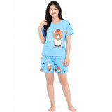 Women's Nightwear 3pcs Set Pajama - HXF:1136