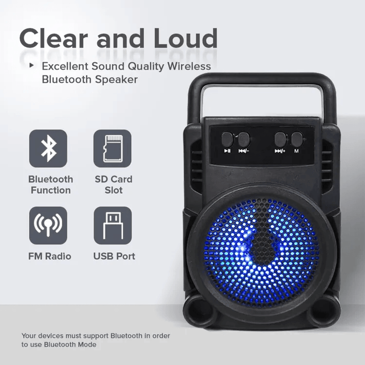 Bluetooth Wireless Speaker 3 KTS-1360 - Pinoyhyper