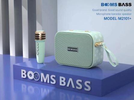Booms Bass Wireless Karaoke Speaker - M2101+ - Pinoyhyper