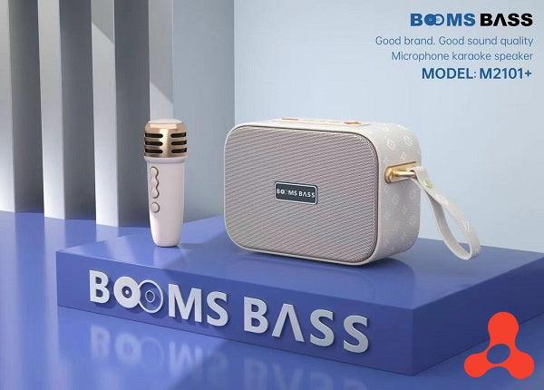 Booms Bass Wireless Karaoke Speaker - M2101+ - Pinoyhyper