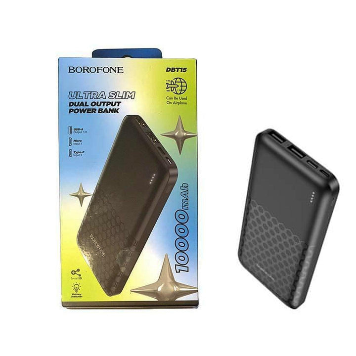 Borofone Ultra Slim Power Bank - 10000mAh - Pinoyhyper
