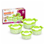 Magnolia Designer Insulated Hot Pot Set of 4