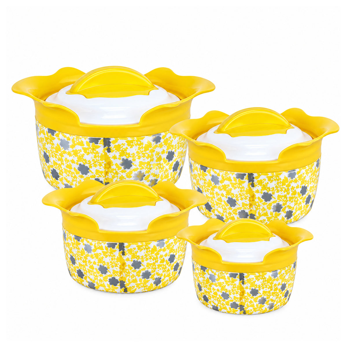 Magnolia Designer Insulated Hot Pot Set of 4