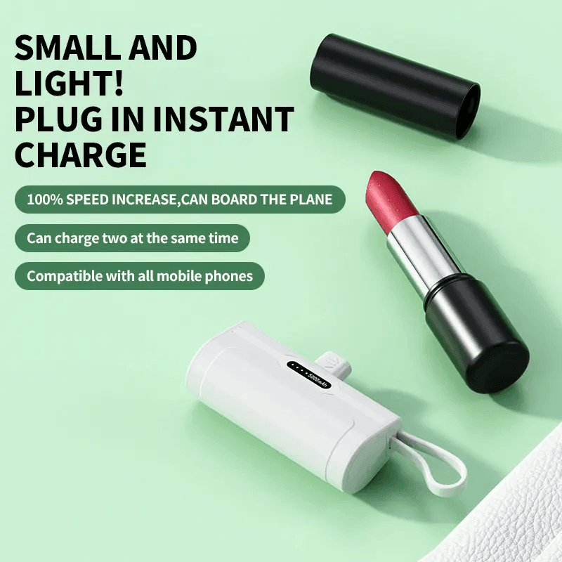 Buku Mini Portable Fast Charging Power Bank 5000mAh MG-G89 - Pinoyhyper