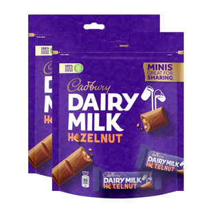 Cadbury Dairy Milk Hazelnut Chocolate Sharing Pack - 2 × 168g - Pinoyhyper