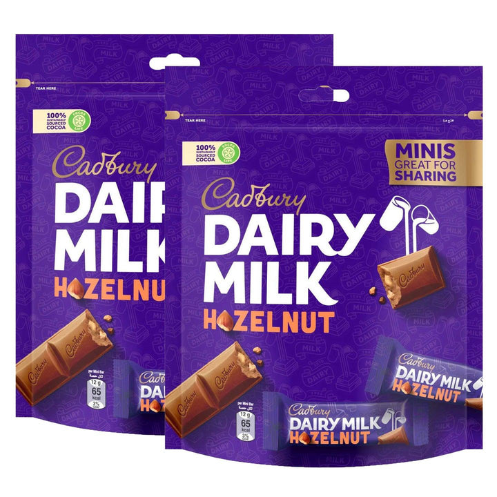 Cadbury Dairy Milk Hazelnut Chocolate Sharing Pack - 2 × 168g - Pinoyhyper
