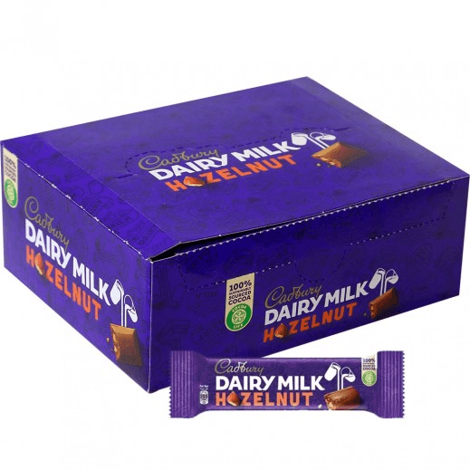 Cadbury Dairy Milk Hazelnuts Chocolate - 35g × 12 Pack – Pinoyhyper