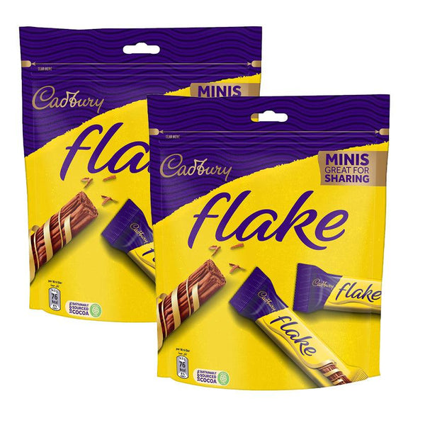 Cadbury Flakes Minis Chocolate Twin Pack 159.5g x 2Pcs - Pinoyhyper
