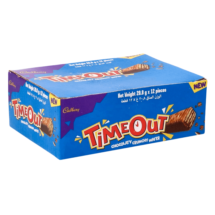 Cadbury Time Out Wafer Chocolaty Crunchy 20.8g x Pack of 12 - Pinoyhyper