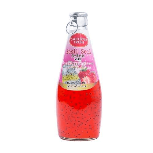 California Fresh Basil Seed Assorted Drinks - 3Pcs × 290ml (Offer) - Pinoyhyper