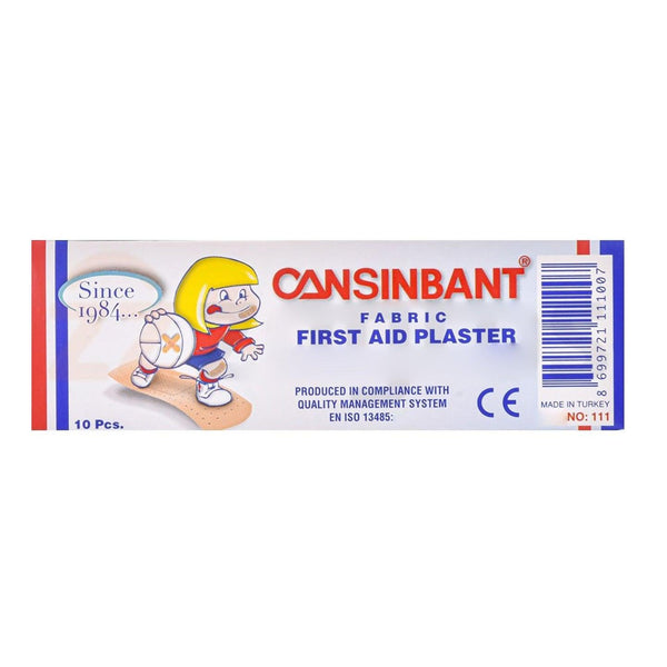 Cansinbant Fabric-Based First Aid Plaster - 10 Pcs - Pinoyhyper