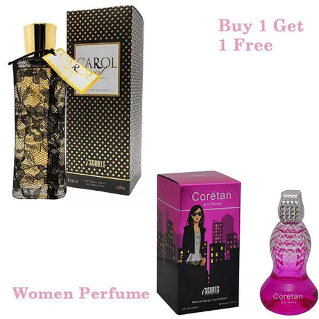 Carol Girl & Coretan Women Perfumes 1+1 PR-18 - Pinoyhyper