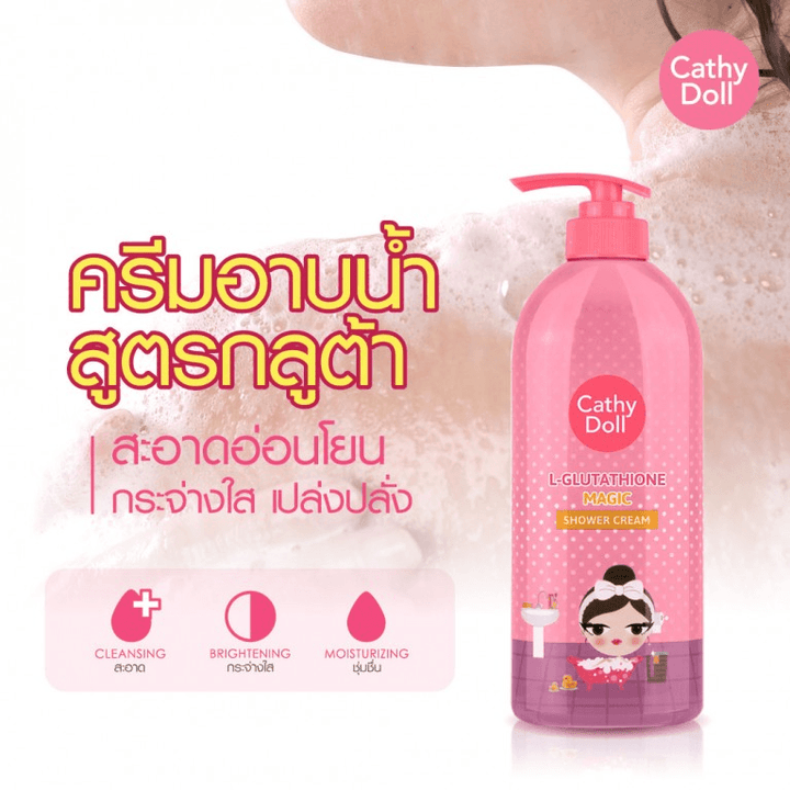 Cathy Doll L-Glutathione Magic Shower Cream - 500ml - Pinoyhyper