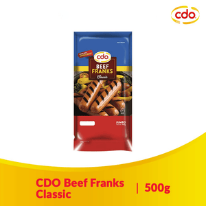 CDO Beef Franks Classic Jumbo - 500g - Pinoyhyper