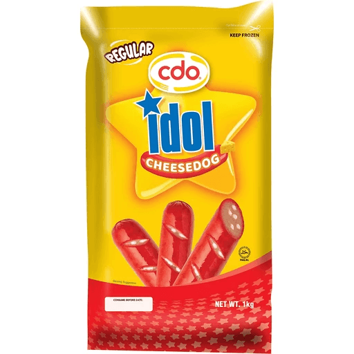 CDO Idol CheeseDog Regular - 1 Kg - Pinoyhyper