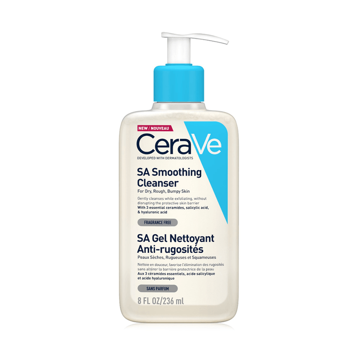 CeraVe SA Smoothing Cleanser For Normal, Dry And Rough Skin - 236ml - Pinoyhyper