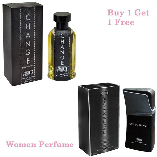 Change & Eau De Silver Women Perfumes 1+1 PR-15 - Pinoyhyper