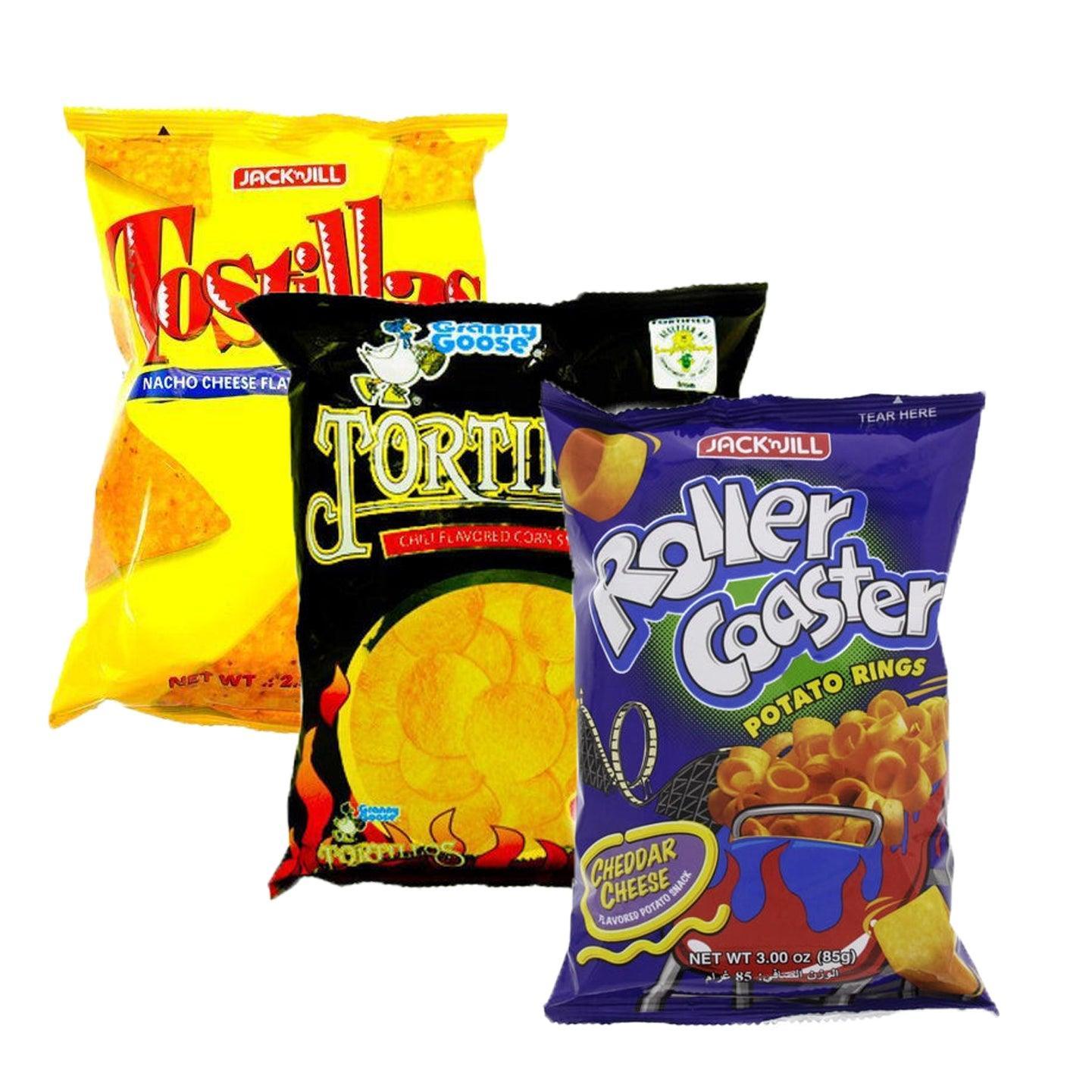 Chips Combo 4 - ( 2 + 1 ) Offer - Pinoyhyper